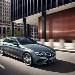 Mercedes Klasa E od przodu